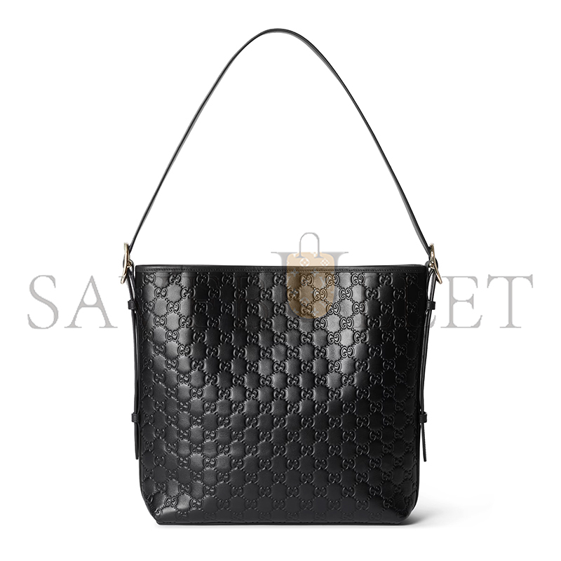 GUCCI GG EMBLEM MEDIUM SHOULDER BAG 847452 (30.5*30.5*9cm)